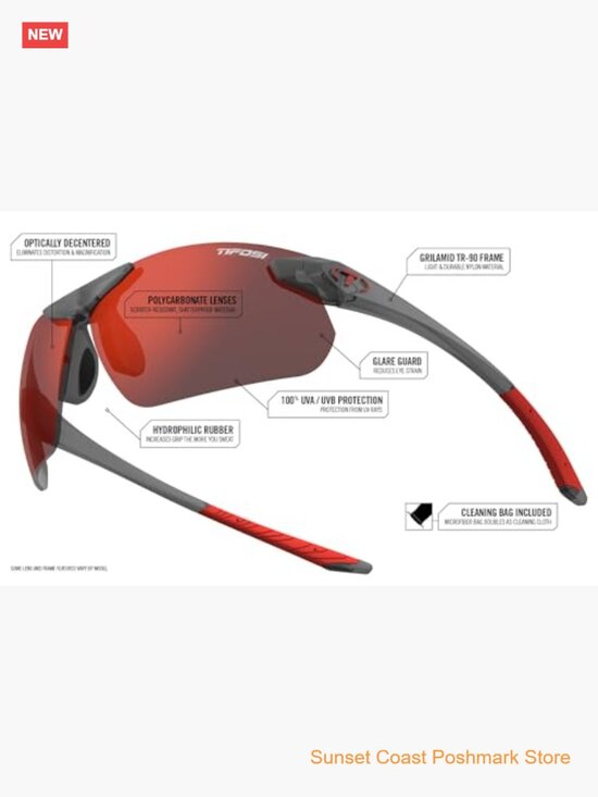 Sport Sunglasses for Cycling Golf Hiking Running Tennis Pickleball main image 4